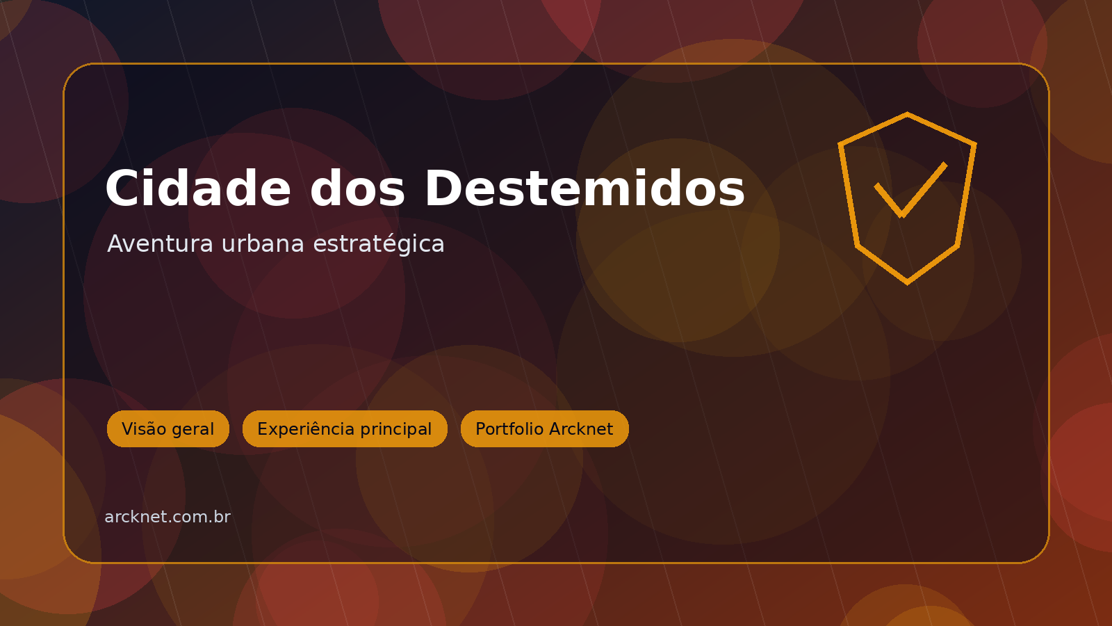 Capa de Cidade dos Destemidos